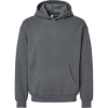 Custom Unisex ReFlex Fleece Hoodie Sweatshirt Asphalt