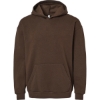Custom Unisex ReFlex Fleece Hoodie Sweatshirt Brown