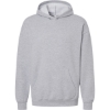 Custom Unisex ReFlex Fleece Hoodie Sweatshirt Heather Grey