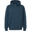 Custom Unisex ReFlex Fleece Hoodie Sweatshirt Sea Blue