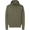 Custom Unisex Perfect Sweats Hooded Sweatshirt Fatigue Green