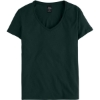 Custom Womens Perfect-T V-Neck T-Shirt Deep Forest