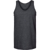 Custom Unisex Fine Jersey Tank Top Heather Graphite