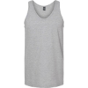 Custom Unisex Fine Jersey Tank Top Heather Grey