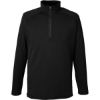 Custom Mens Freestyle Half-Zip Pullover Black