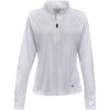 Custom Womens Freestyle Half-Zip Pullover White