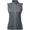 Custom Womens Pursuit Vest Black Heather/ Polar