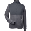 Custom Mens Pursuit Jacket Black Heather/ Polar