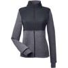 Custom Womens Pursuit Jacket Frontier Heather/ Black