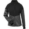 Custom Womens Passage Sweater Jacket Polar/ Black