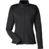Custom Womens Constant Canyon Full-Zip Sweater Black