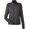 Custom Womens Impact Full-Zip Jacket Black