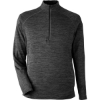 Custom Mens Mission Half-Zip Pullover Black Jasper