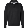 Custom Unisex Powerblend® Quarter-Zip Pullover Black