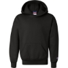 Custom Youth Powerblend® Hooded Sweatshirt Black