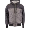 Custom Unisex Windbreaker Jacket Black/ Grey