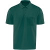 Custom Mens Performance Knit Pocket Polo Hunter
