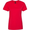 Custom Womens Perfect-T T-Shirt Athletic Red