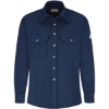 Custom Womens Midweight Dress Uniform Shirt Navy