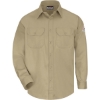 Custom Mens Tall Uniform Shirt Khaki