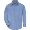 Custom Mens Tall Uniform Shirt Light Blue