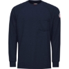 Custom Mens Long Sleeve Performance T-Shirt - CoolTouch®2 Navy