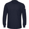 Custom Mens Long Sleeve Lightweight T-Shirt Navy