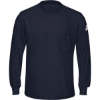 Custom Mens Tall Long Sleeve Lightweight T-Shirt Navy
