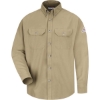 Custom Mens Uniform Shirt Khaki