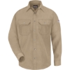 Custom Mens Snap-Front Uniform Shirt - Nomex® IIIA - 4.5 oz. Tan