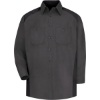 Custom Mens Tall Motorsports Shirt Charcoal/ Black