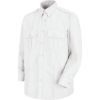 Custom Mens Long Sleeve Security Shirt White - 367
