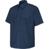Custom Mens Short Sleeve Security Shirt Navy