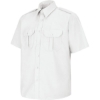 Custom Mens Short Sleeve Security Shirt White