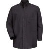 Custom Mens Poplin Dress Shirt Black - Sleeve 32/33