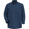 Custom Mens Poplin Dress Shirt Navy