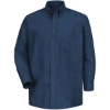 Custom Mens Poplin Dress Shirt Navy - Sleeve 36/37