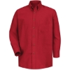 Custom Mens Poplin Dress Shirt Red - Sleeve 36/37
