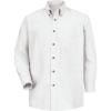 Custom Mens Poplin Dress Shirt White