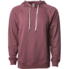 Custom Unisex Icon Lightweight Loopback Terry Hooded Sweatshirt Port