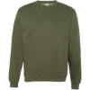 Custom Unisex Midweight Crewneck Sweatshirt Army Heather