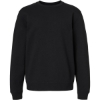 Custom Youth Midweight Crewneck Sweatshirt Black