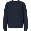 Custom Youth Midweight Crewneck Sweatshirt Classic Navy