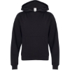 Custom Youth Midweight Hooded Sweatshirt Black