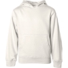 Custom Youth Midweight Hooded Sweatshirt Bone
