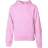 Custom Youth Midweight Hooded Sweatshirt Light Pink