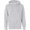 Custom Unisex Midweight Hooded Sweatshirt Grey Heather