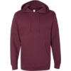 Custom Unisex Midweight Hooded Sweatshirt Maroon