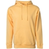 Custom Unisex Midweight Hooded Sweatshirt Peach