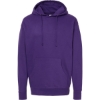 Custom Unisex Midweight Hooded Sweatshirt Purple